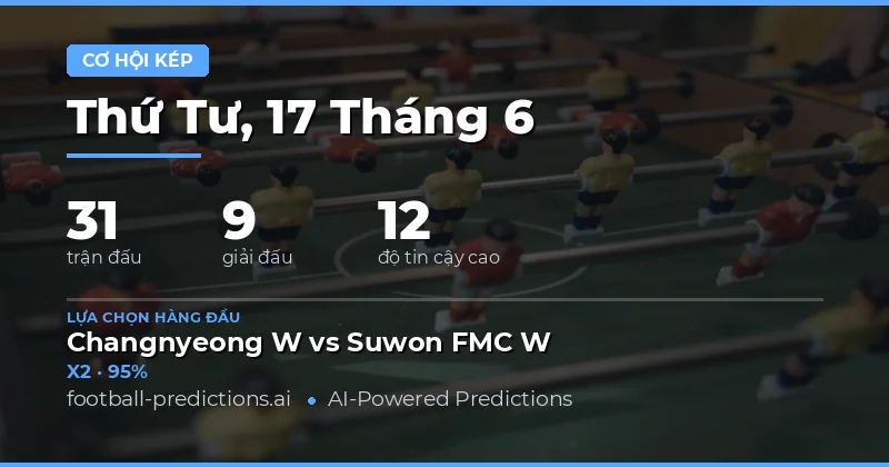 Top DC Picks ngày 17/06/2026