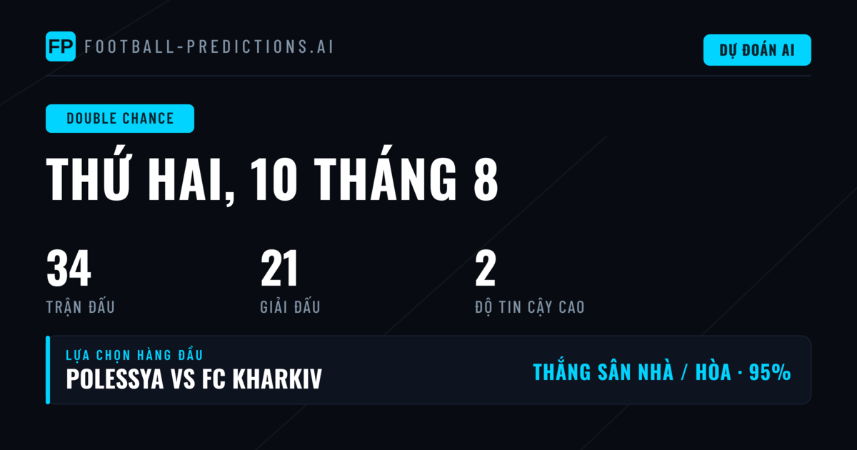 Top DC Picks cho ngày 10/08/2026