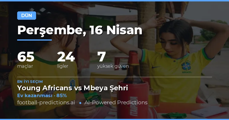 16 Nisan 2026 Maç Sonuçları ve Tahmin Performansı