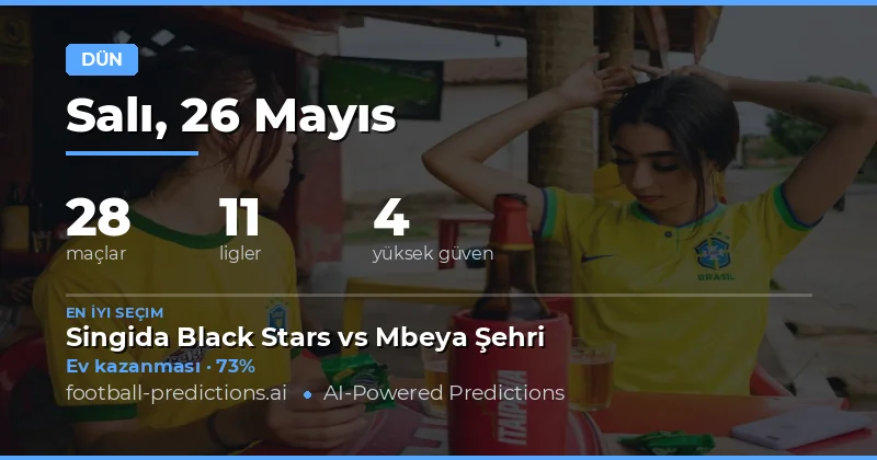 26 Mayıs 2026 Günlük Tahmin Değerlendirmesi