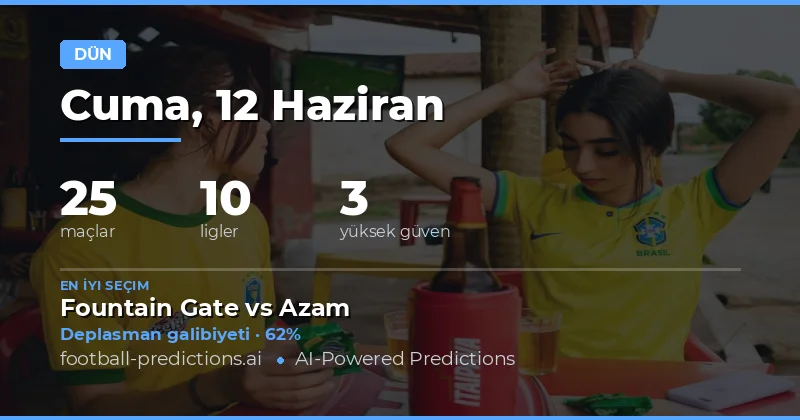 12 Haziran 2026: Futbol Sahalarında Hareketli Bir Gün
