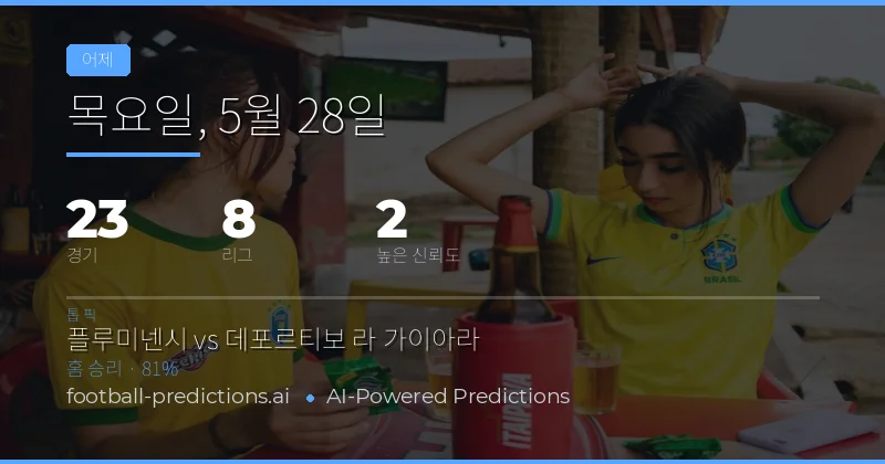 어제 경기 결과 종합 분석