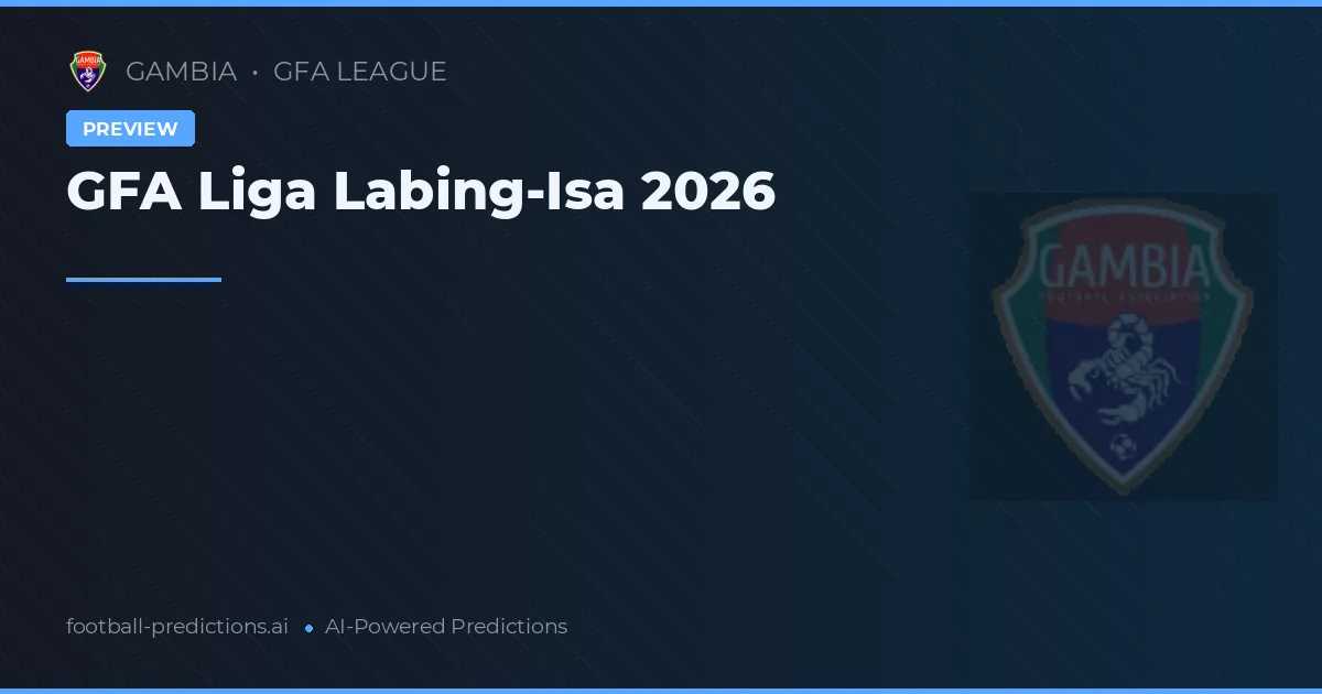 GFA Liga Labing-Isa 2026