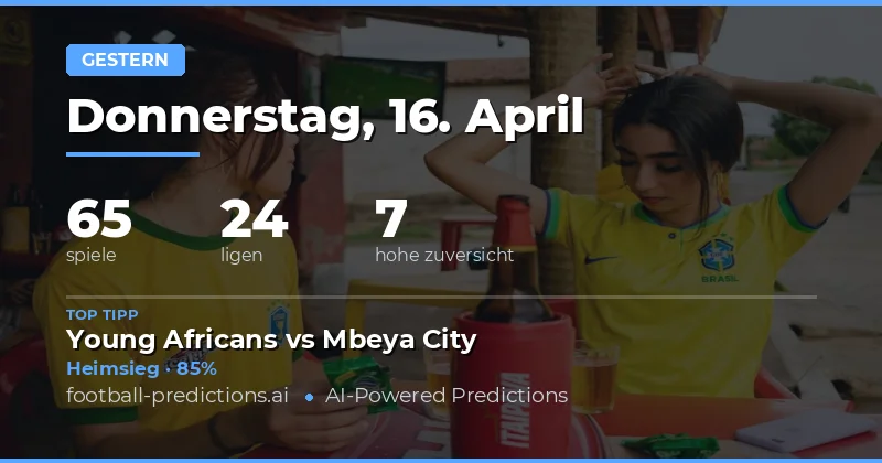 Bundesliga Vorhersageanalyse vom 16. April 2026