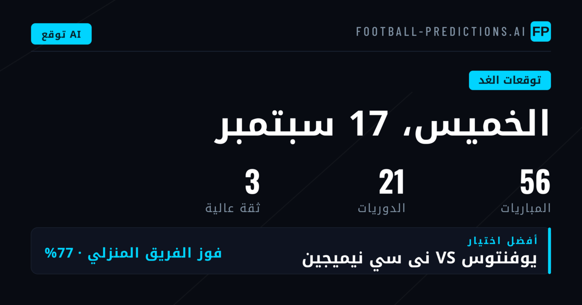 تحليل ظروف المباريات الأوروبية