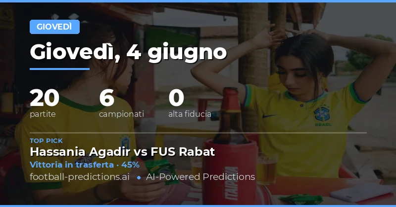 Analisi Statistica delle Partite di Giovedì