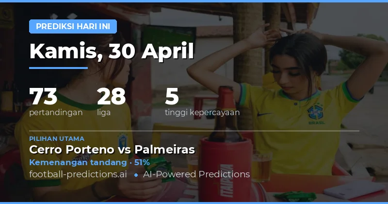 Prediksi Bola Hari Ini: Analisis Mendalam Pertandingan 30 April 2026