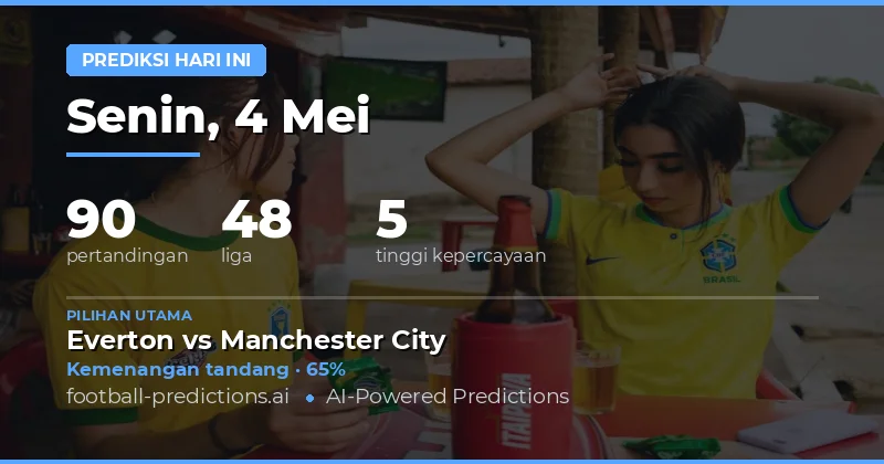 Prediksi Bola Hari Ini: Analisis Mendalam 90 Laga di Tanggal 4 May 2026