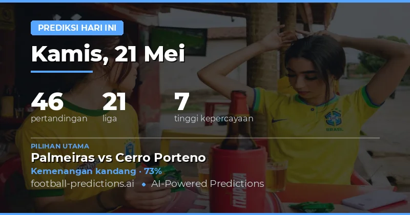 Prediksi Bola Hari Ini: Analisis Mendalam 46 Fixture 21 Mei 2026