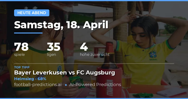 Heutige Spiele im Fokus: Viel Action und spannende Wettchancen