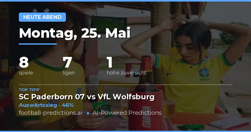 Fußball-Vorhersagen: Ausblick auf den 25. Mai 2026