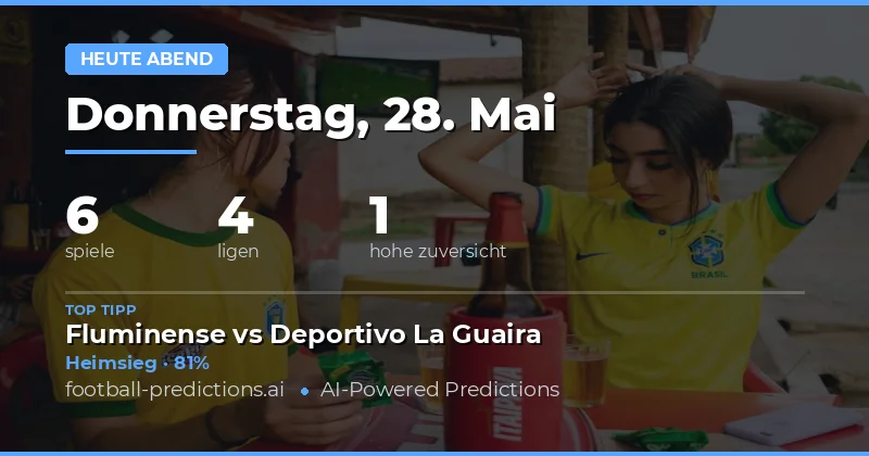 Fußball Vorhersagen für den 28. Mai 2026