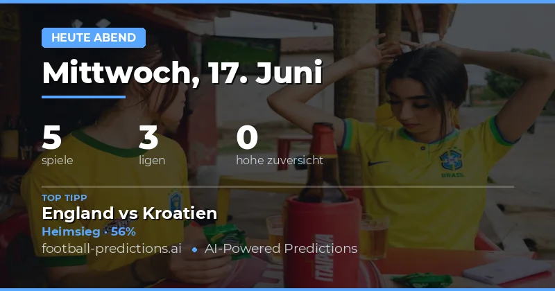 Die Mittwochspiele im Wettcheck