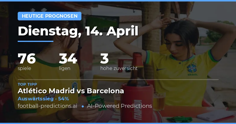 Heutige Spiele im Fokus: Viel Action in der Bundesliga und international