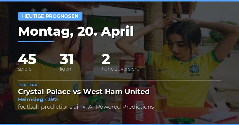 Heutige Spielanalyse: Vielfältiges Programm mit hohen Chancen