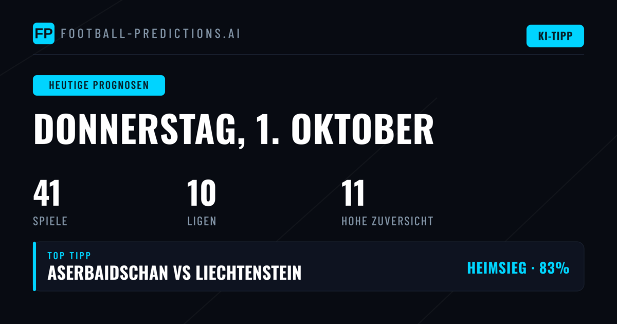Statistik-Check: Die Schlüsselmuster des Donnerstags