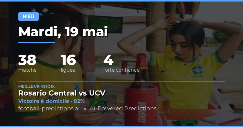 Bilan global des prédictions du 19 mai 2026