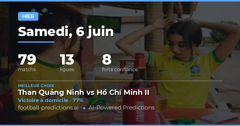 Bilan complet du samedi 6 juin 2026 : 75 matchs passés au crible