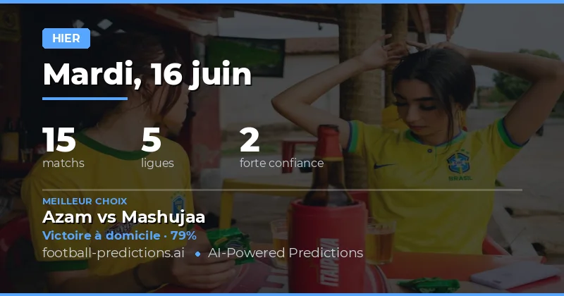 Bilan des prévisions du mardi : une journée contrastée