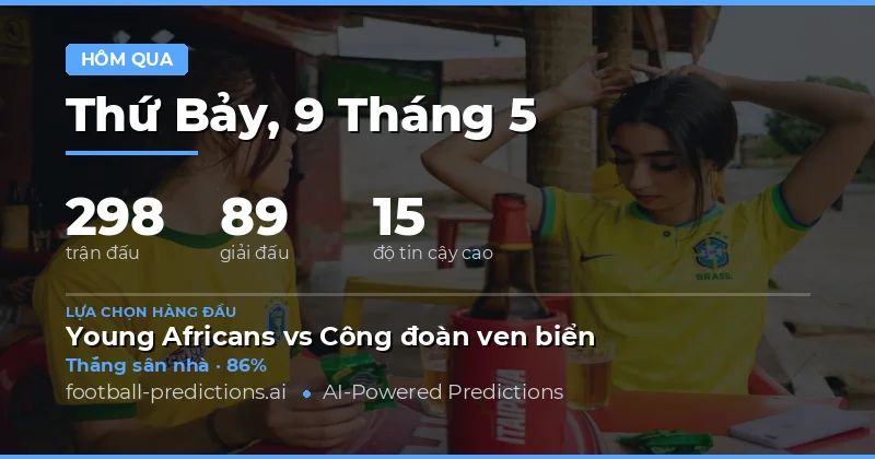 Tổng Quan Kết Quả Dự Đoán Bóng Đá Ngày 9 Tháng 5 Năm 2026