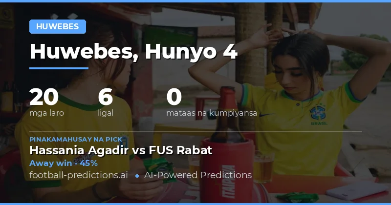 Pagsusuri at Mga Tip para sa Thursday Matches noong 4 Hunyo 2026