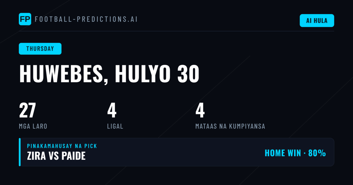 Panawagan sa Europa League at Conference League ngayong Huwebes