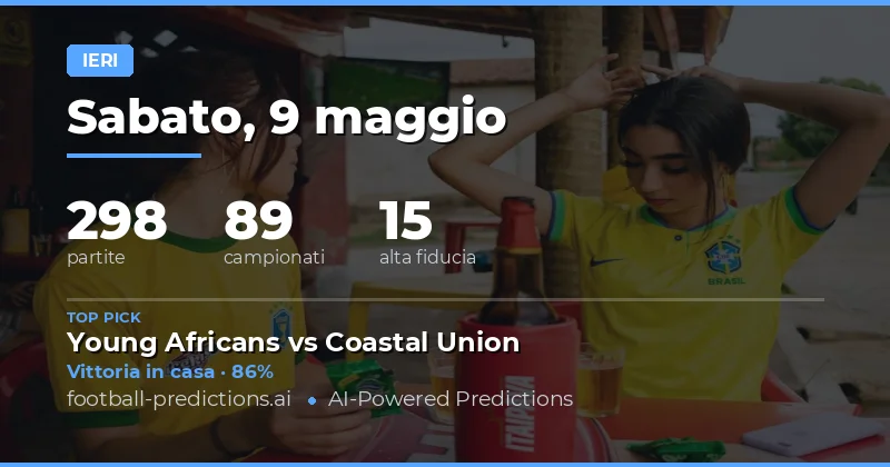 Riepilogo delle Previsioni del 9 Maggio 2026