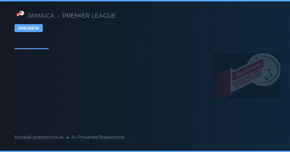 Anteprima tattica del round 27 della Premier League (Jamaica)