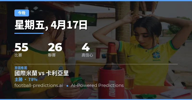 今晚賽事總覽與熱門趨勢