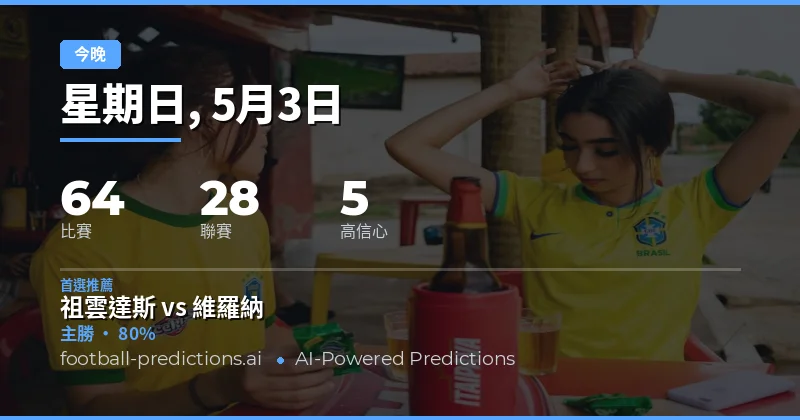 2026年5月3日足球賽事總覽與數據洞察