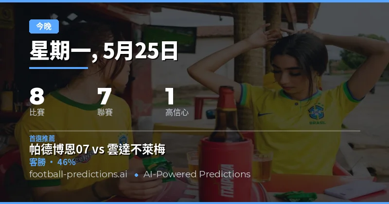 今晚賽程總覽：數據背後的勝負關鍵