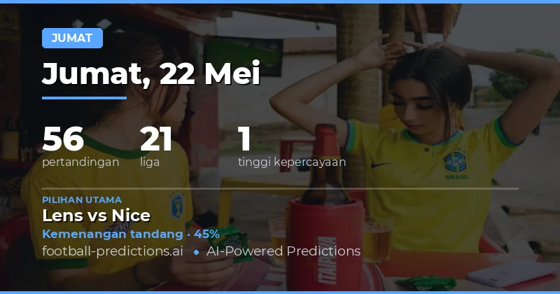 Prediksi Bola Jumat 22 Mei 2026