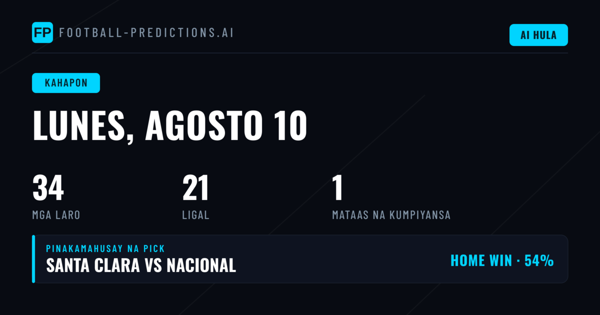 Kabuoan ng Mga Prediction sa Araw na Ito