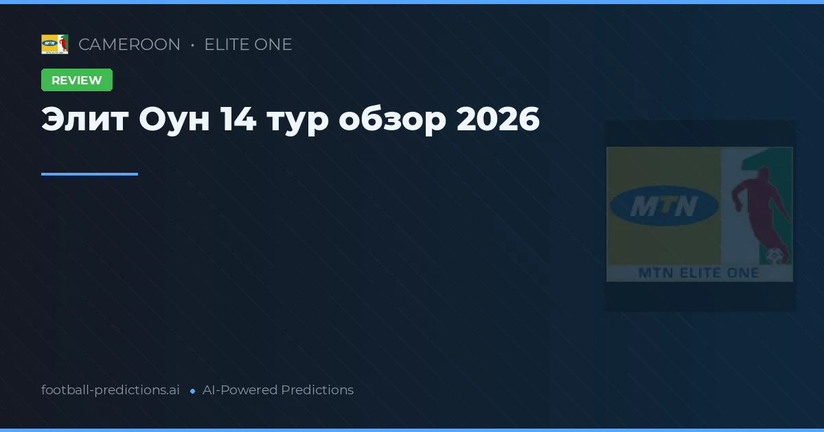 Элит Оун 14 тур обзор 2026