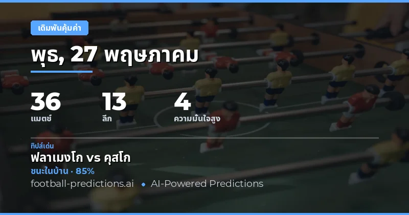 บทนำสู่การวิเคราะห์โอกาสเดิมพันที่มีมูลค่าสูง