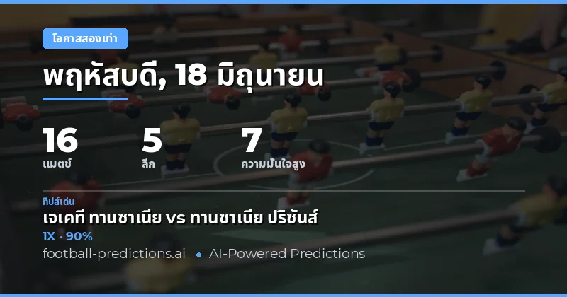 คัดเลือก DC ชั้นนำประจำวันที่ 18 มิ.ย. 2026