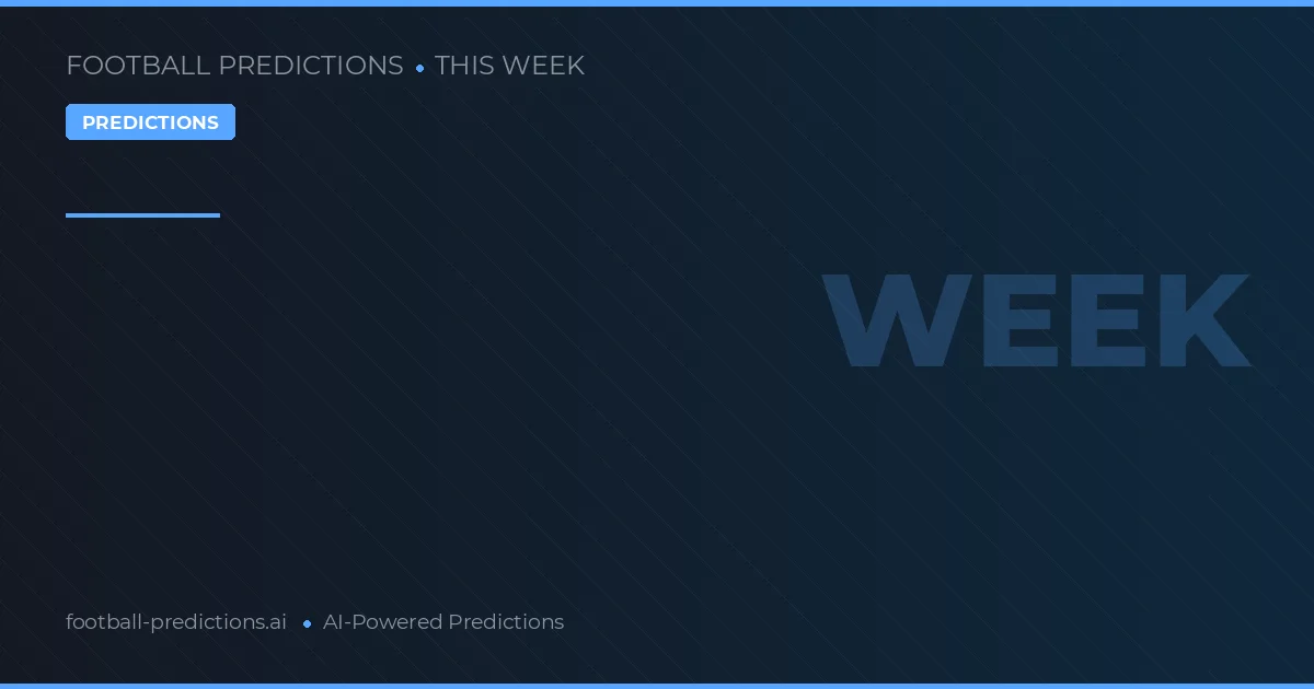 Prediksyon sa Football: 2026-03-16 hanggang 2026-03-22