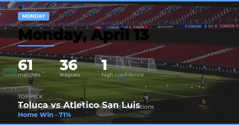 Pronostics du lundi 13 avril : une journée riche en débats