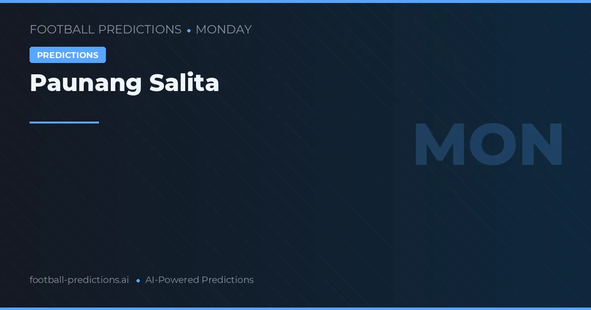 Prediksyon sa football Lunes Marso 2026: pinakamahusay na pusta