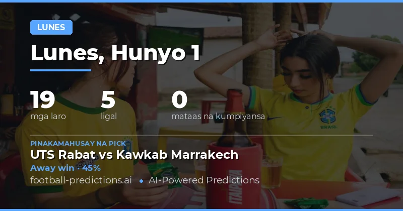 Paghahanda para sa Monday Matches: 1 Hunyo 2026
