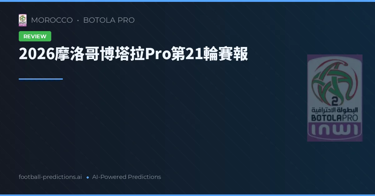 2026摩洛哥博塔拉Pro第21輪賽報