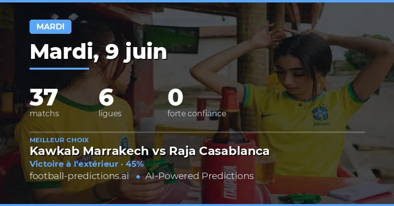 Une journée footballistique chargée sous le signe de la prudence