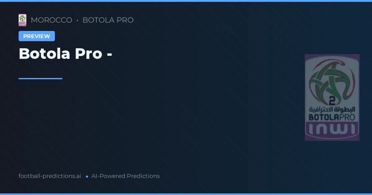 Botola Pro -