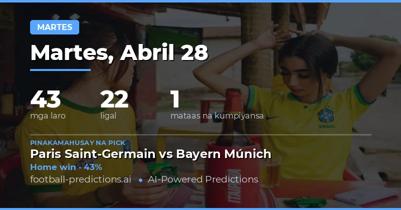 Mga Pagtaya sa Laro ng Martes: Kung Saan Ang Paborito