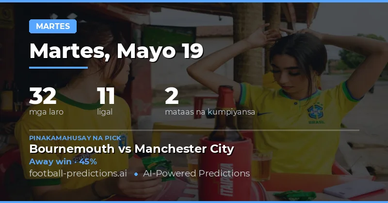 Pagsusuri ng Mga Larangan Para sa Martes, 19 Mayo 2026