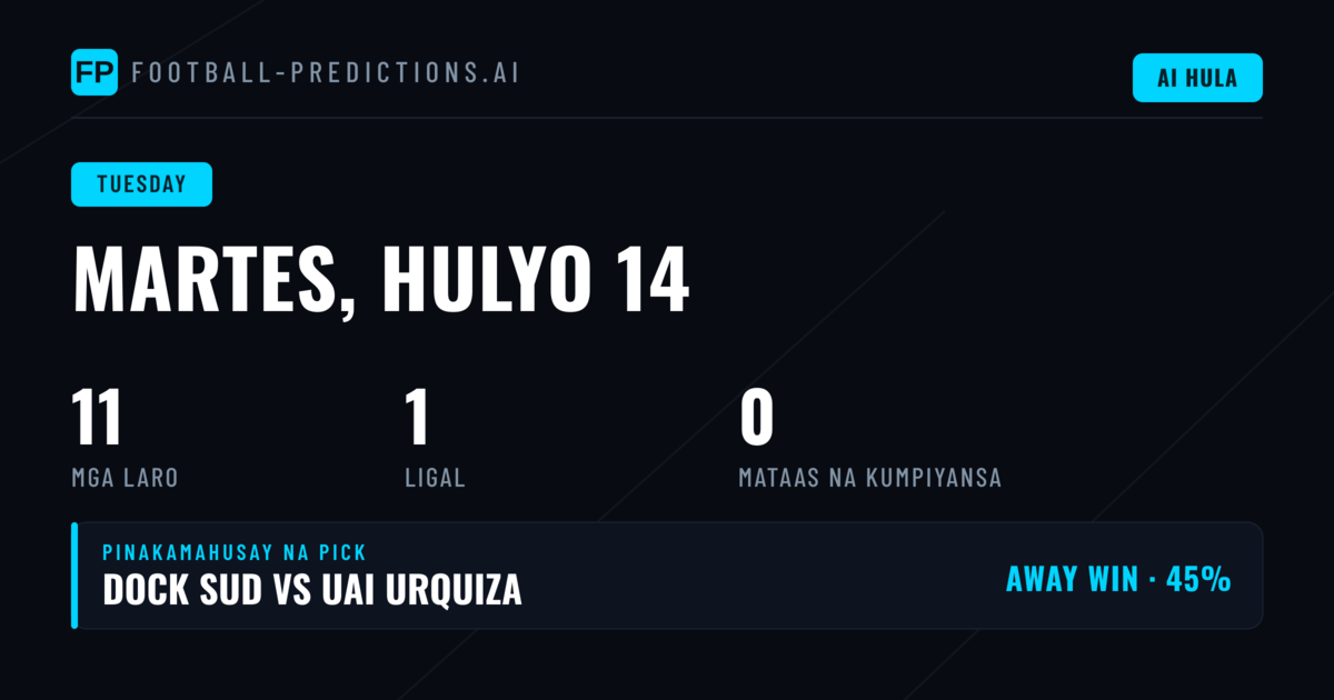 First Glance: Tuesday's Primera B Metropolitana Matchday