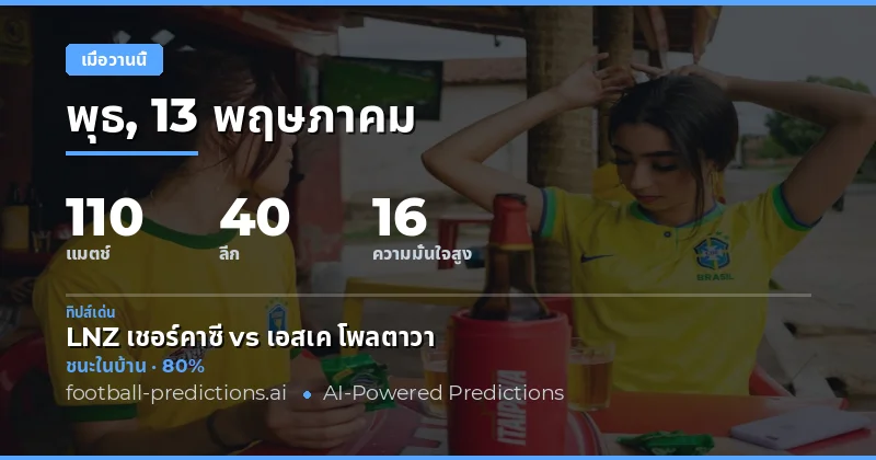 บทวิเคราะห์ผลการแข่งขันฟุตบอลเมื่อวานนี้