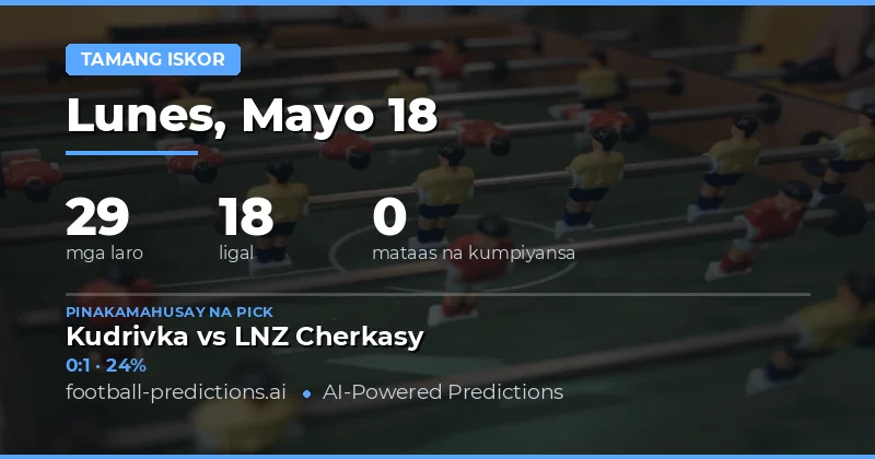 Pangunahing Gabay sa Tamang Score Predictions