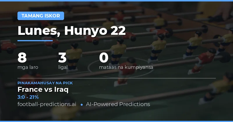 CS Predictions: Bawat Laban ngayong 22 Jun 2026