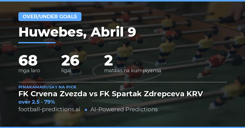 Panimula sa Pagtaya sa Lalabas/Babaan ng Gol